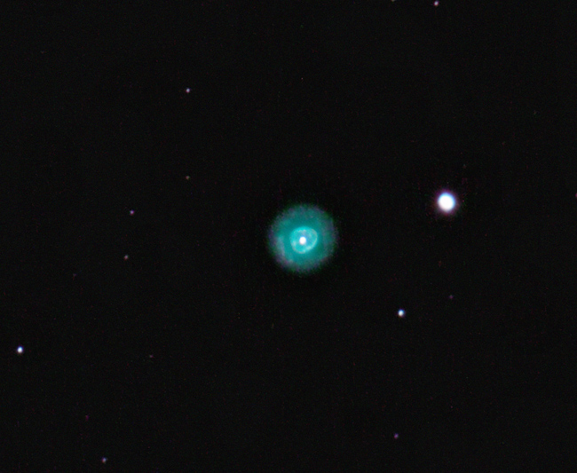 NGC2392 - Eskimo neb; mag 8.6; size 47-sec; Canon 60Da; ISO1600; exp 4-min (30-sec subs); C9.25 @f/10; guided - 50mm; 4-25-13; Hainsport