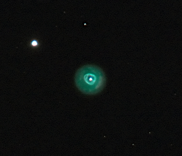Eskimo neb (NGC 2392); mag 9.9; size 47 sec; exp 340-sec (1/3sec subs); LX200 10 @f/10; ISO6400; Hainesport; 12-13-12